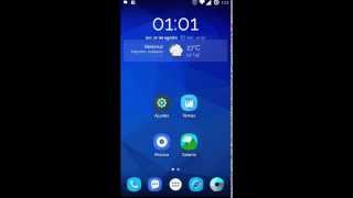 Candy 5 OS cyanogenmod 121 alcatel popc7 Lollipop 511 [upl. by Amann]