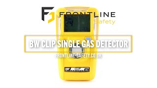 Overview of the BW Clip Single Gas Detector [upl. by Hickey]