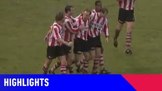 DOELPUNTENFESTIJN in ROTTERDAM  Sparta Rotterdam  Go Ahead Eagles 22111992  Highlights [upl. by Beaumont]