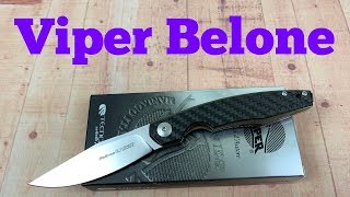 Viper Belone titanium linerlock knife Lightweight and so practical [upl. by Kieryt523]