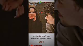 Bahoot Pyari Lagti Ho  Love Status  Love Shayari  Oyeeeshayar [upl. by Landel376]