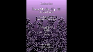 Danse Macabre Op 40 for String Quartet [upl. by Lrad186]