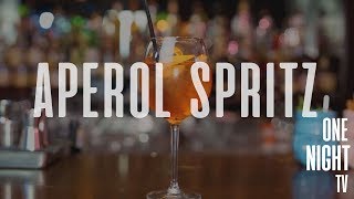 OneNight Kokteyl  Aperol Spritz Kokteyl Tarifi [upl. by Afnin]