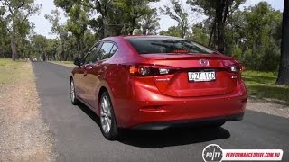 2016 Mazda3 SP25 Astina 0100kmh amp engine sound [upl. by Xeno777]