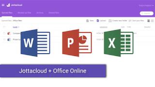 Working with Office documents in Jottacloud [upl. by Teahan]