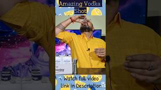 Amazing Vodka Shots nilgirikashyap vodka shots [upl. by Shirlee863]