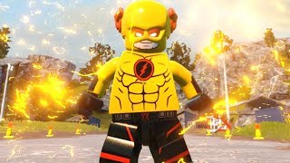 LEGO DC Super Villains  How To Make CW Reverse Flash Custom Speedster [upl. by Panta]