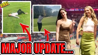 Caitlin Clark Just SHOCKED WNBA FANSShows Off GOLF SKILLS In NEW VIRAL FOOTAGE W Teammate Lexie [upl. by Oirelav]