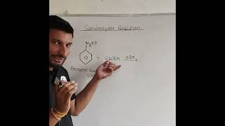 12thchemistrysendmeyer reaction education mpboard cbse [upl. by Andriette]