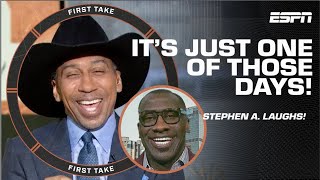 HOW DO YOU DO Stephen A cannot contain himself after the Cowboys’ loss 🤠  First Take [upl. by Zerlina372]