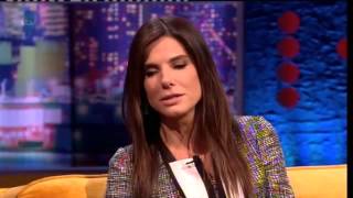 quotSandra Bullockquot Raps On The Jonathan Ross Show 12 Oct 2013 [upl. by Nhaj]