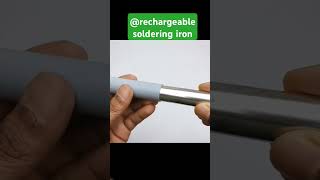 Rechargeable Soldering iron shorts battery soldering [upl. by Henley]