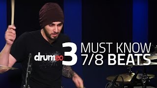 3 Must Know 78 Beats  Drum Lesson Drumeo [upl. by Hagan]