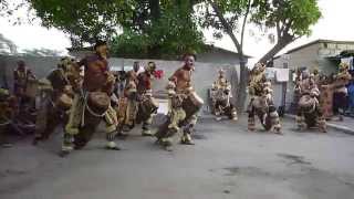 Spectacle de percussion traditionnelle congolaise par Ballet Arumbaya Ndendeli [upl. by Artekal]