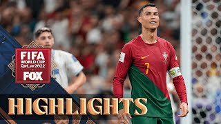 Portugal vs Uruguay Highlights  2022 FIFA World Cup [upl. by Moorefield]