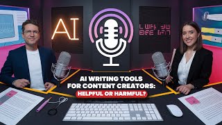 AI Writing Tools for Content Creators Helpful or Harmful  Ai Podcast [upl. by Fenton18]