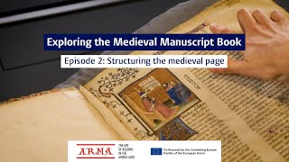 Structuring the medieval page  Exploring the Medieval Manuscript Book [upl. by Naujit513]