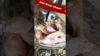 Baked Chicken Wings  Crispy [upl. by Anneres]