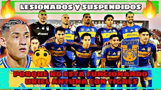 🔷🤩Formato de Liguilla ap2024 UANTUNA con Tigres NO ESTÁ FUNCIONADO  ‘Lesionados y Suspendidos’ [upl. by Kanya]