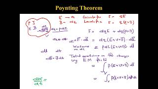 Poynting Theorem Hindi [upl. by Pickering]