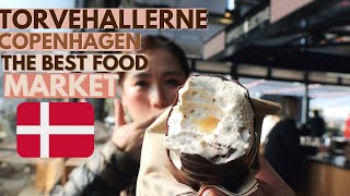 VLOG 72 TORVEHALLERNE MARKET  PLACE TO EAT IN COPENHAGEN  EAT LOCAL  TRAVEL GUIDE [upl. by Dusen310]