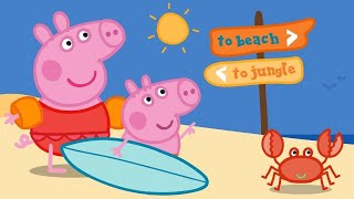 Peppa Pig Nederlands  Op het strand  Tekenfilms voor kinderen [upl. by Virginia]