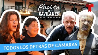 Todos los detrás de cámaras Pasión de Gavilanes Nueva Temporada  Telemundo [upl. by Jt781]