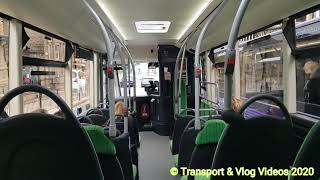 Transdev Harrogate Optare Solo SR EV EB02 YJ14 BCK [upl. by Aivatnuhs]