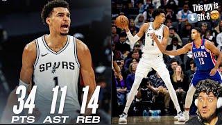 Spurs vs Kings HighlightsReaction [upl. by Blaine]