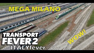 MILANO PIAZZA DUOMO  S1 033  Transport Fever 2 ita gameplay [upl. by Trinette]