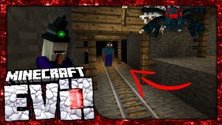 A SURPRISE IN THE MINESHAFT  Minecraft Evolution SMP 74 [upl. by Livvie]