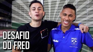 DESAFIO DO TRAVESSÃO COM NEYMAR [upl. by Nitsir]