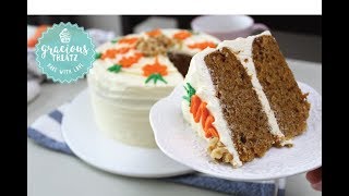 Eggless Super Moist Carrot Cake  Easter Special [upl. by Rafiq]