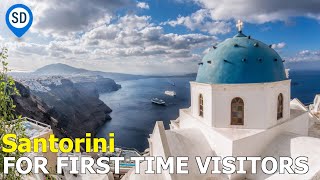 Where to Stay in Santorini Greece  First Time [upl. by Oniuqa]