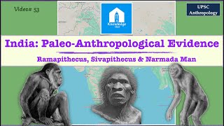 India PaleoAnthropological Evidence I Ramapithecus Sivapithecus amp Narmada Man  English [upl. by Courtnay367]