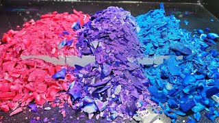 Fresh Block Friday  Vibrant Chalk Shavings  Crispy  ASMR I Oddly Satisfying [upl. by Burnaby]