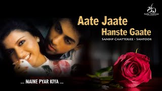 Aate Jaate I Instrumental I Santoor I Maine Pyar Kiya I Salman Khan I Bhagyashree [upl. by Ella]