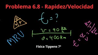 Física Tippens 68  Sección 61 Rapidez y Velocidad [upl. by Anoj299]