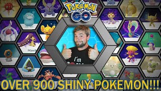 OVER 900 SHINIES ALL MY SHINY POKEMON IN POKEMON GO Pokemon GO [upl. by Etat]