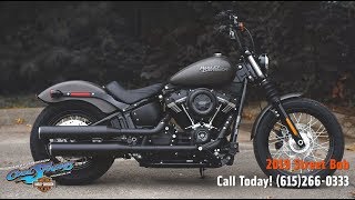 2019 HarleyDavidson FXBB  Softail Street Bob [upl. by Aldin]