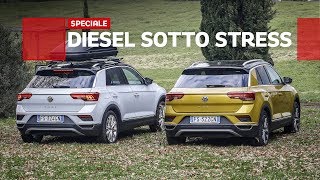 Un DIESEL può consumare tanto Il test con la VW TRoc 16 TDI [upl. by Anitsyrc]