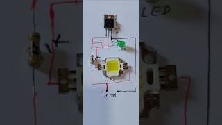 LED Flasher circuit diagram electronic shortsfeed [upl. by Bigford]