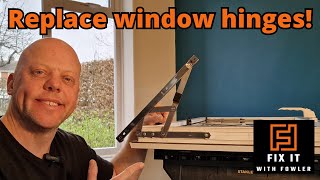 Transform Your Windows A DIY Guide to Replacing Hinges [upl. by Ocnarf]