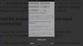 Hackers Keyboard Instalación apk [upl. by Yrome404]