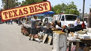 Texas Best  Flea Market Texas Country Reporter [upl. by Sillyhp]