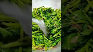 cooking adobong kangkong kangkong gulayislife [upl. by Oznol]