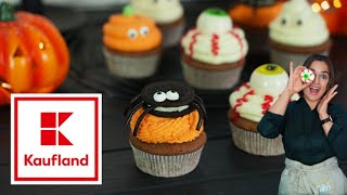 HalloweenCupcakes backen  CupcakeRezept  Kaufland [upl. by Ahtnams33]