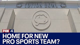 Cotton Bowl may be home to new pro sports team in Dallas [upl. by Anih]