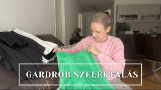 GARDRÓB SZELEKTÁLÁS 4 NADRÁGOK ÉS SZOKNYÁK [upl. by Enajaras]