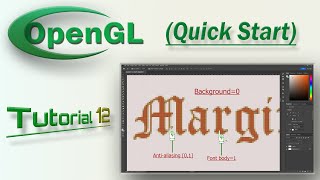 OpenGL Tutorial 12 QS – FreeType Fonts – Text Timers amp 3D [upl. by Ykceb]